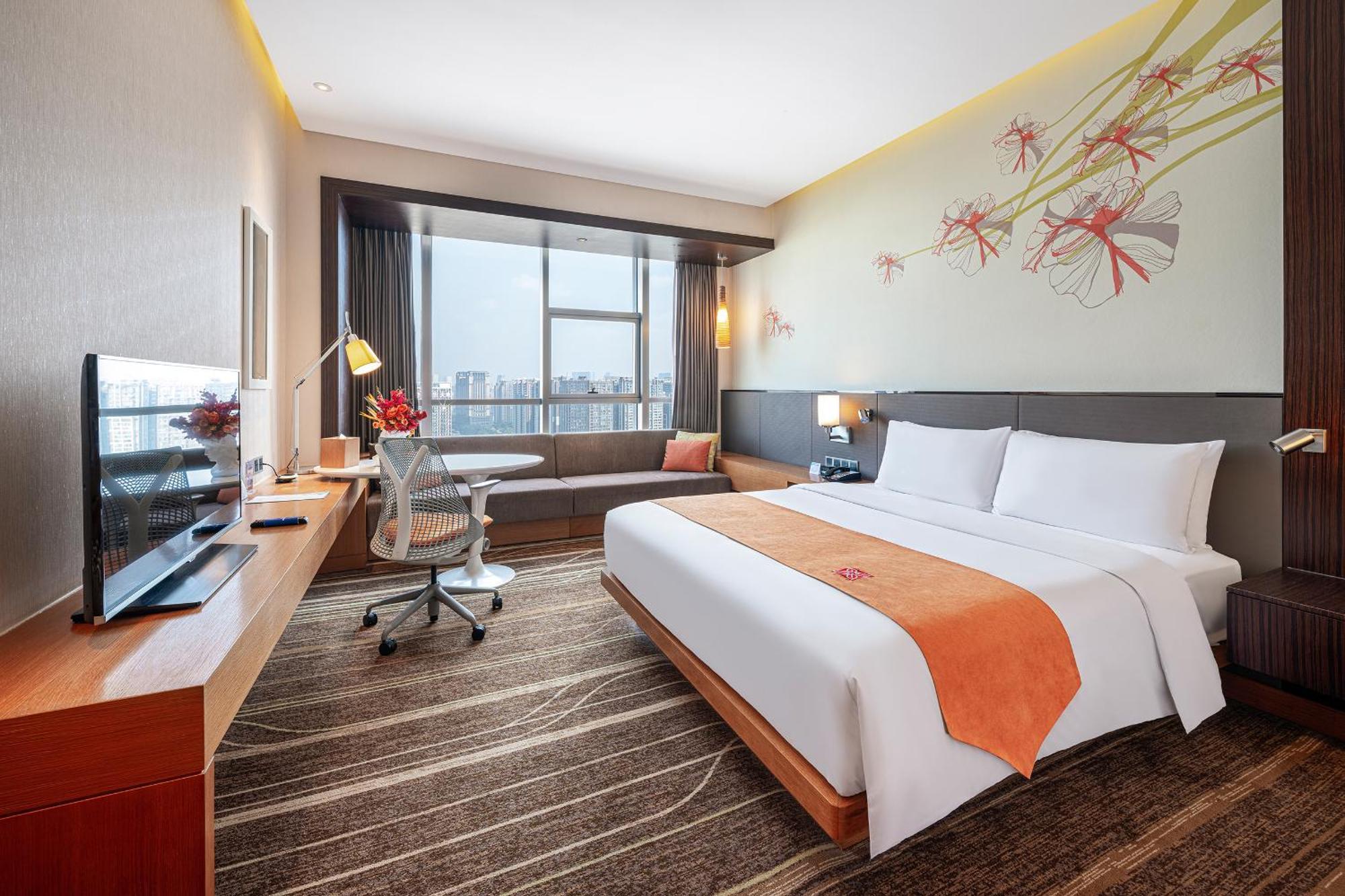 Hilton Garden Inn Chengdu Huayang Bagian luar foto