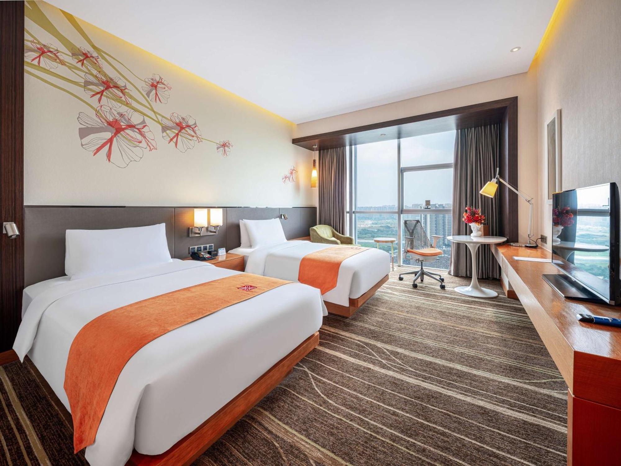 Hilton Garden Inn Chengdu Huayang Bagian luar foto