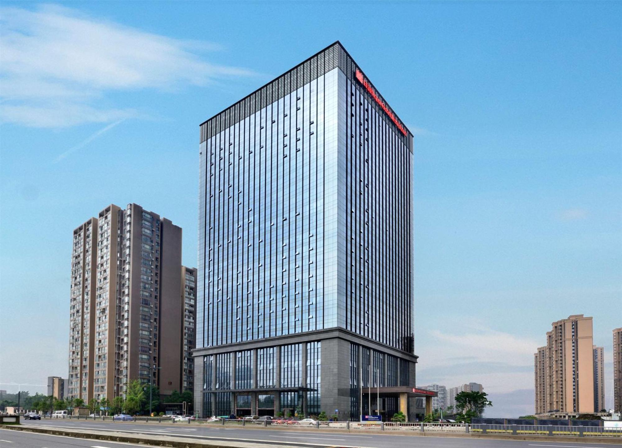 Hilton Garden Inn Chengdu Huayang Bagian luar foto